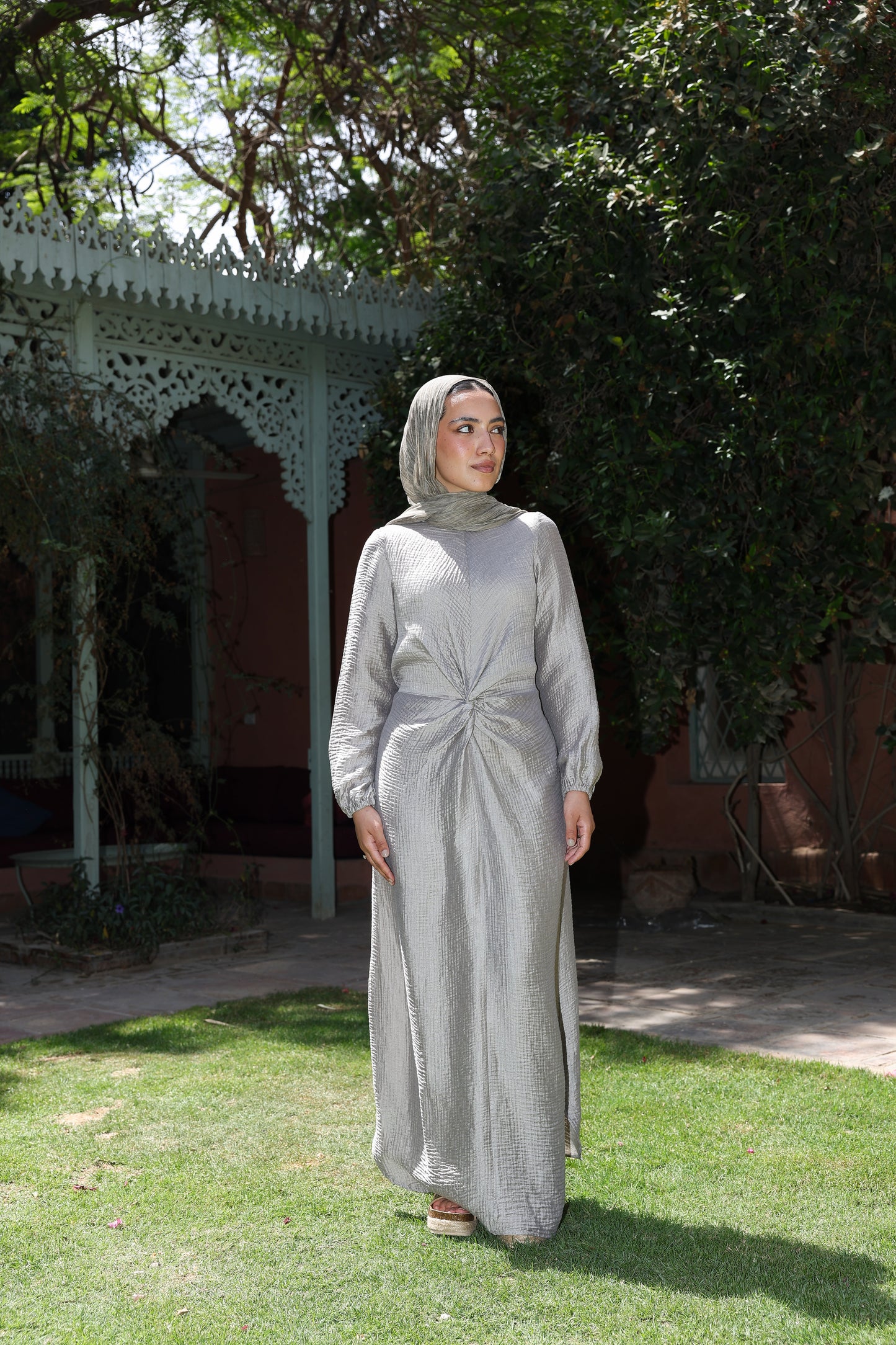 Sofia star dress in Grayish