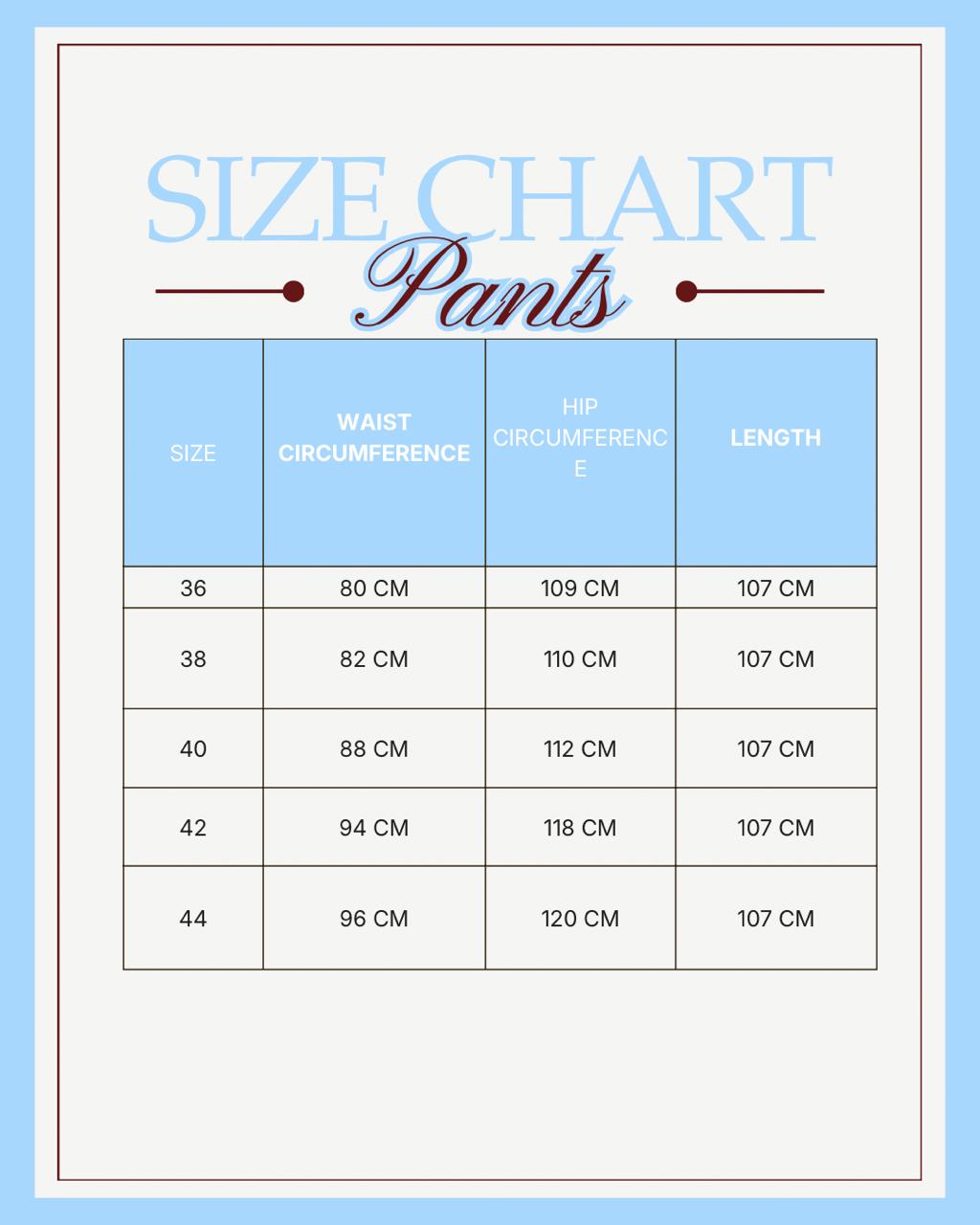 Skyline denim pants