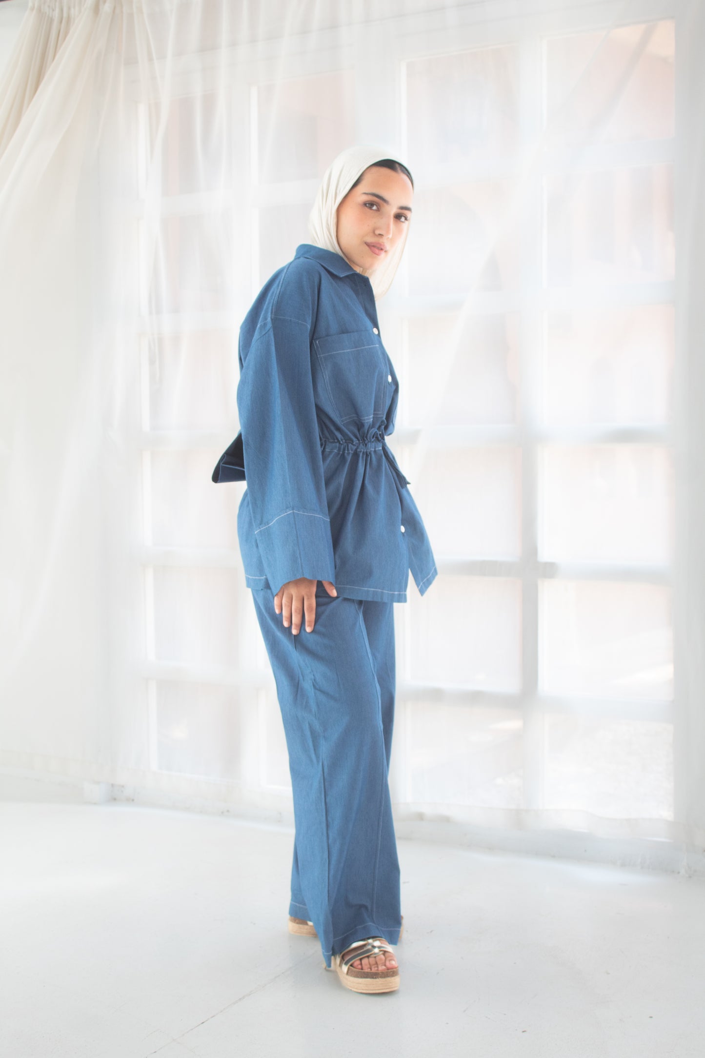 Lite denim set