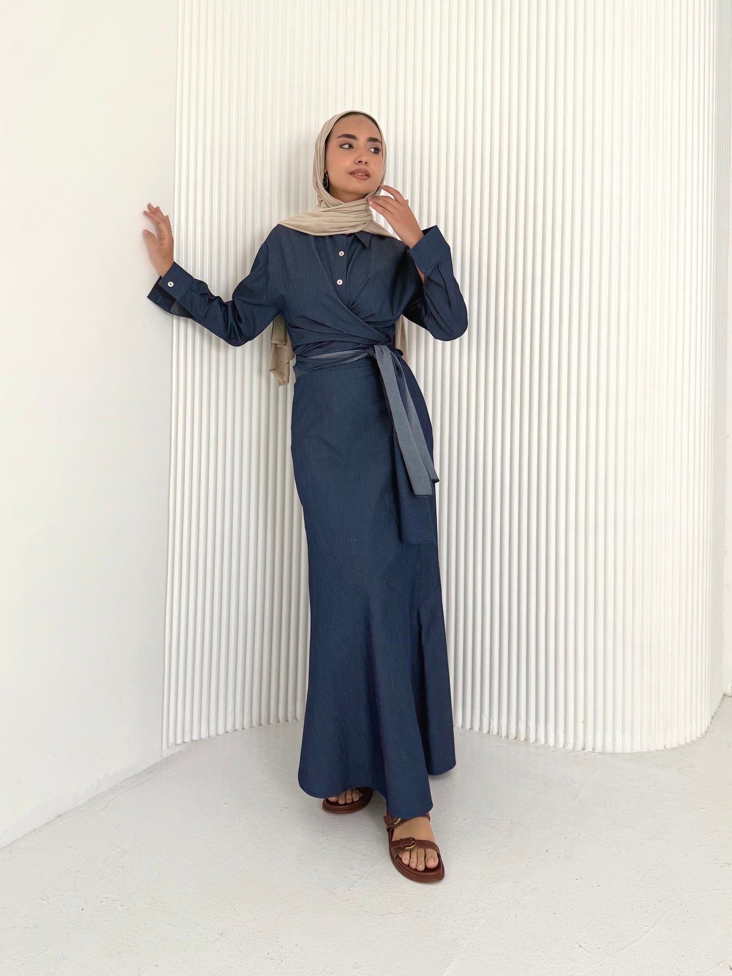 Blue Light denim set