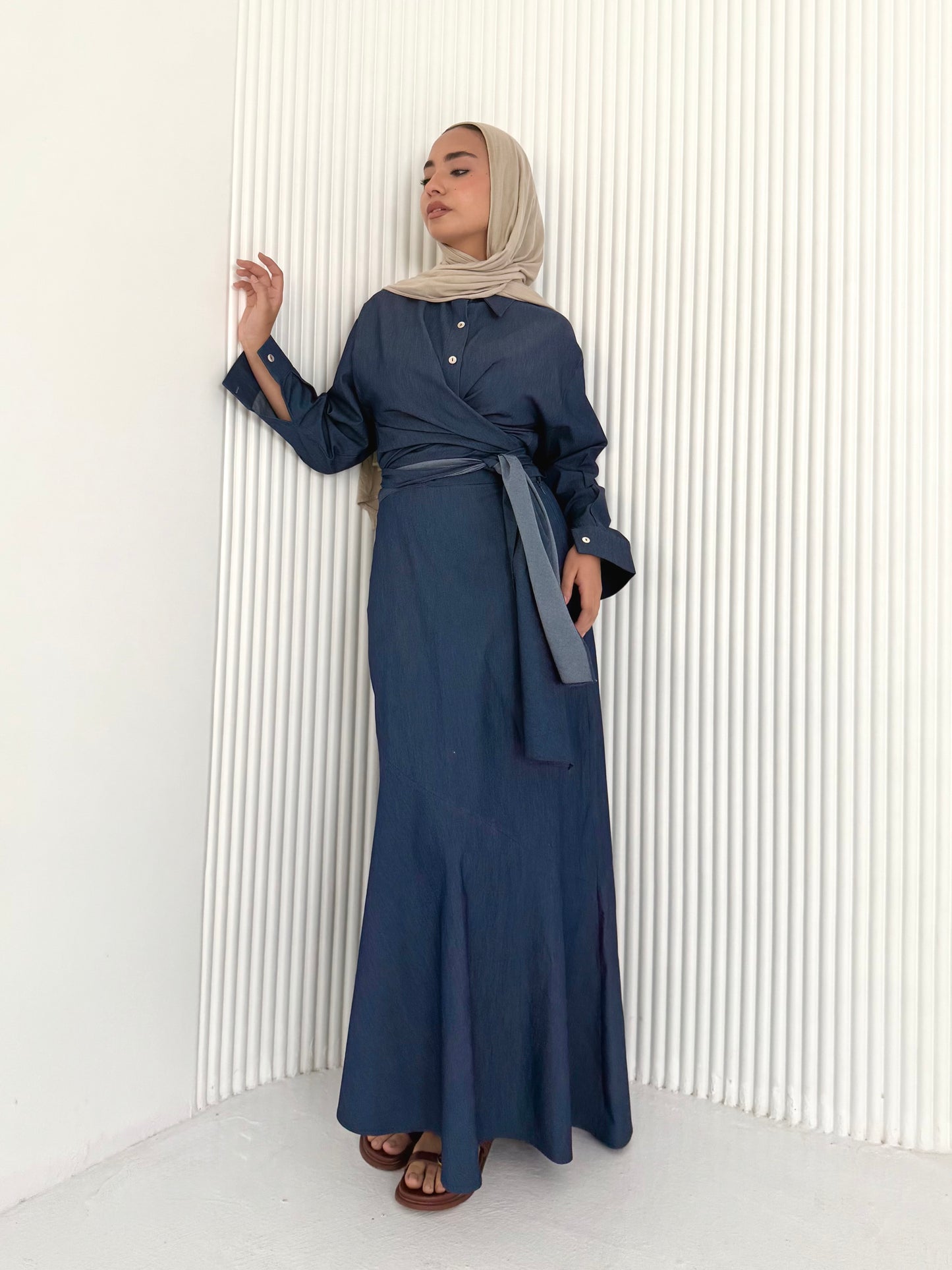 Blue Light denim set