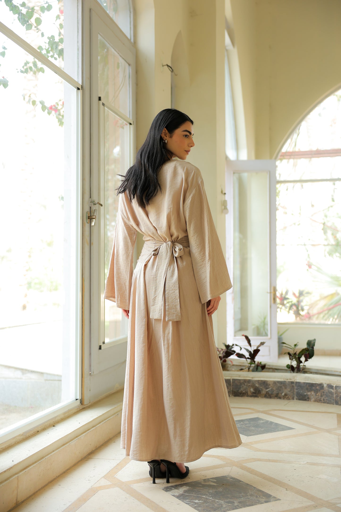 Salu dress in beige