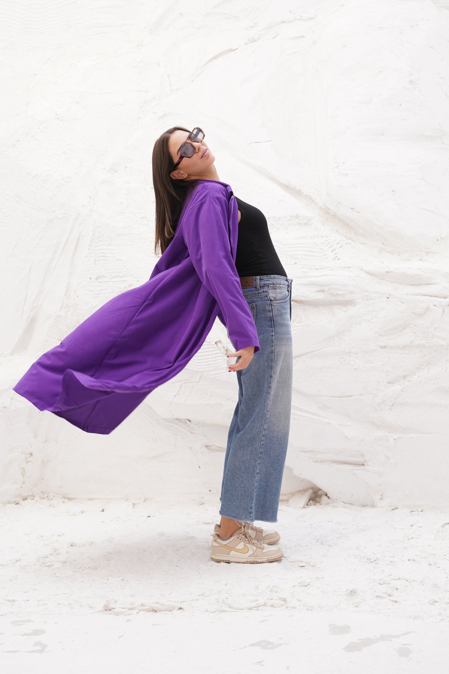 Purple coat