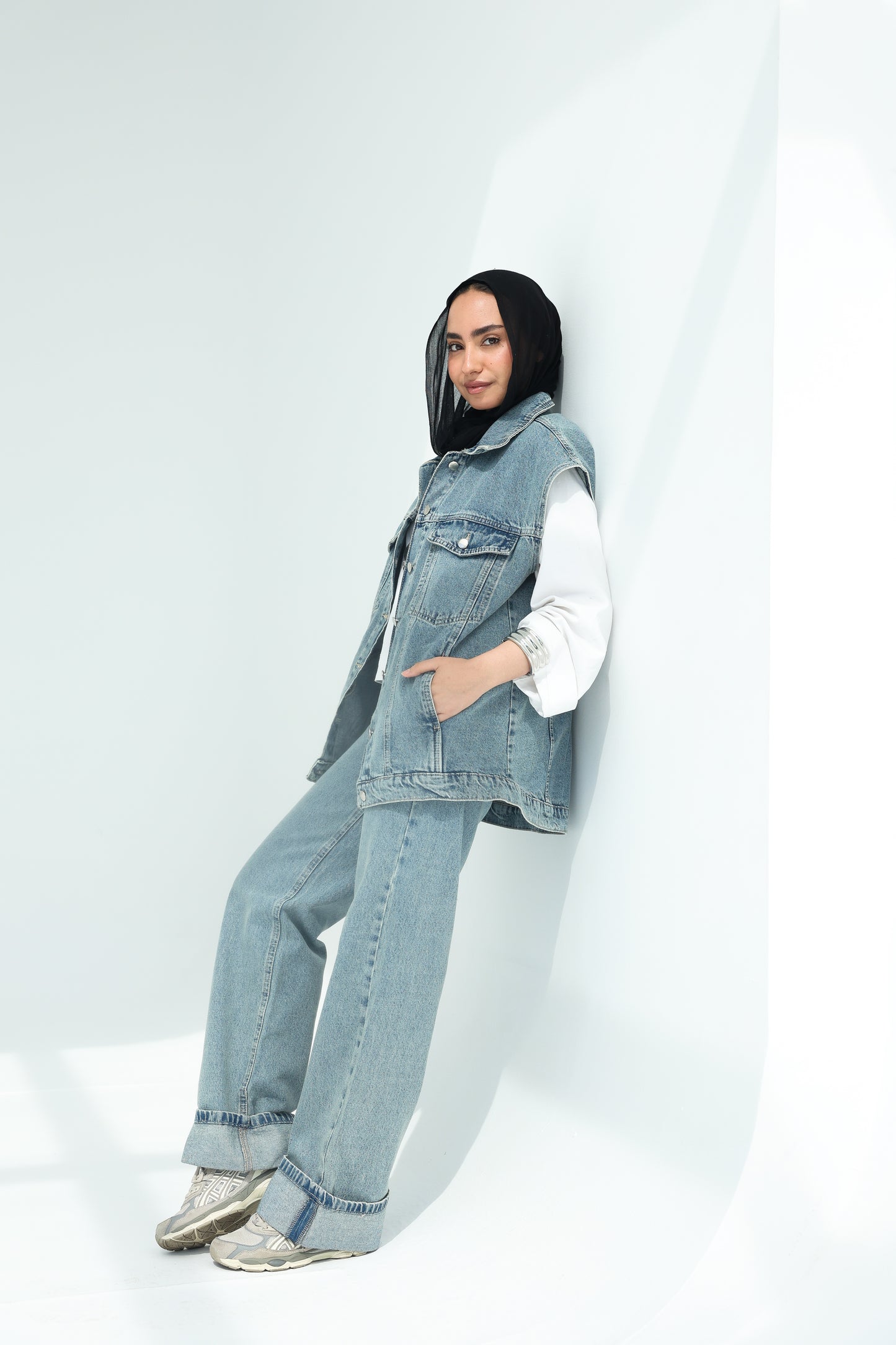 Denim Pulse vest