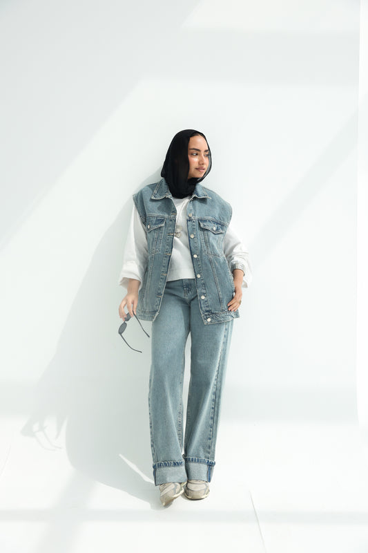 Denim Pulse vest