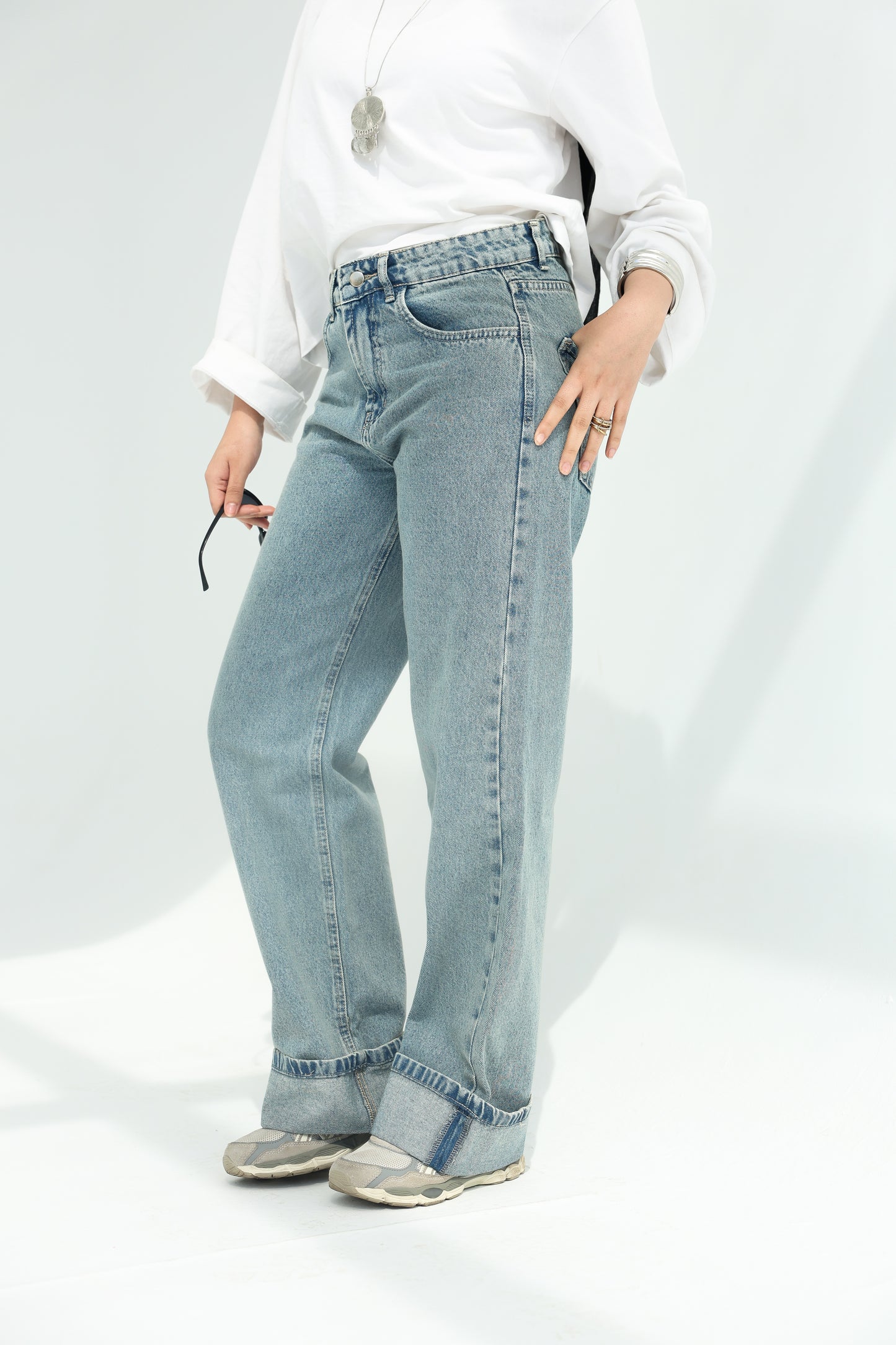 Skyline denim pants