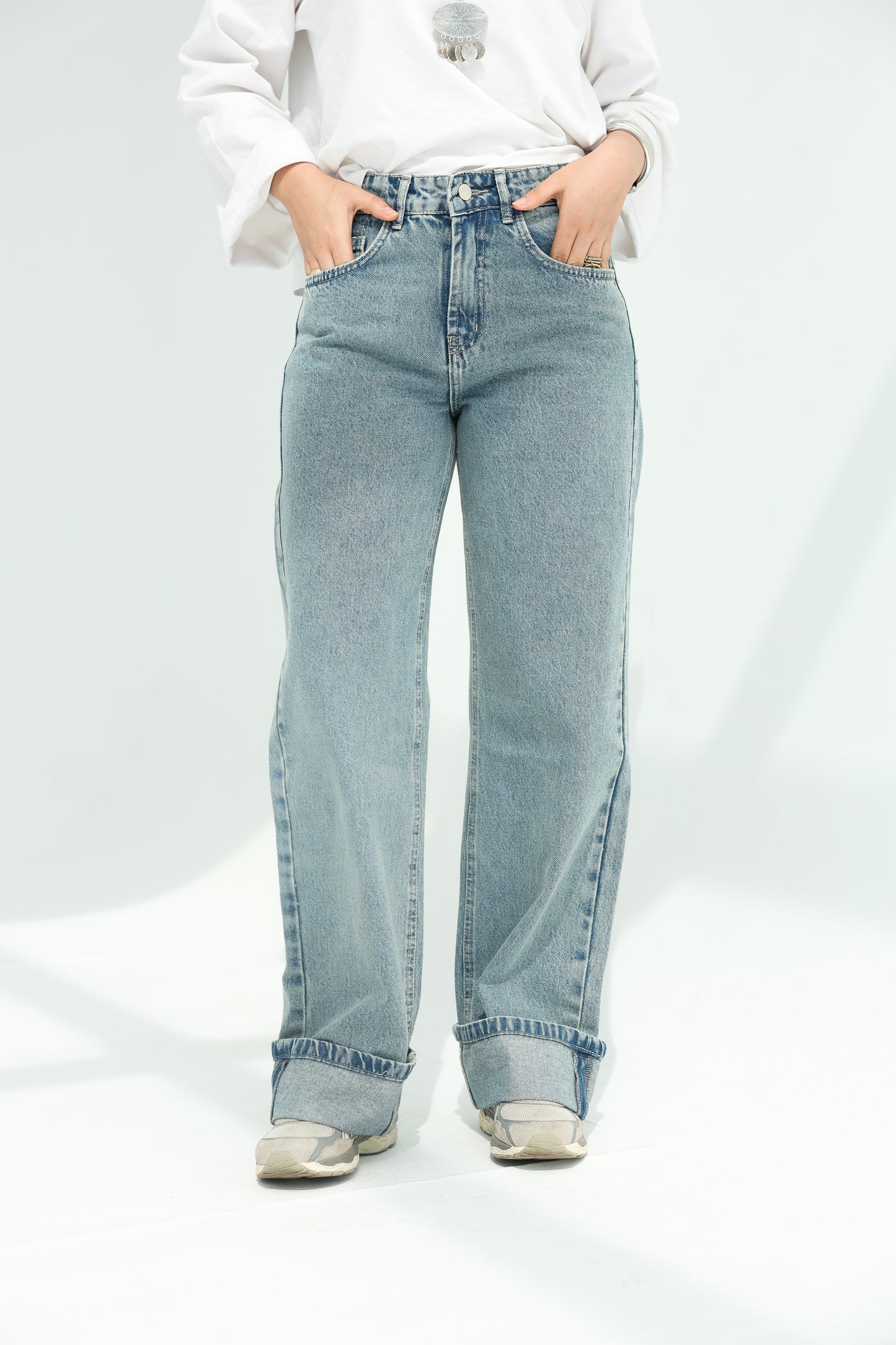 Skyline denim pants