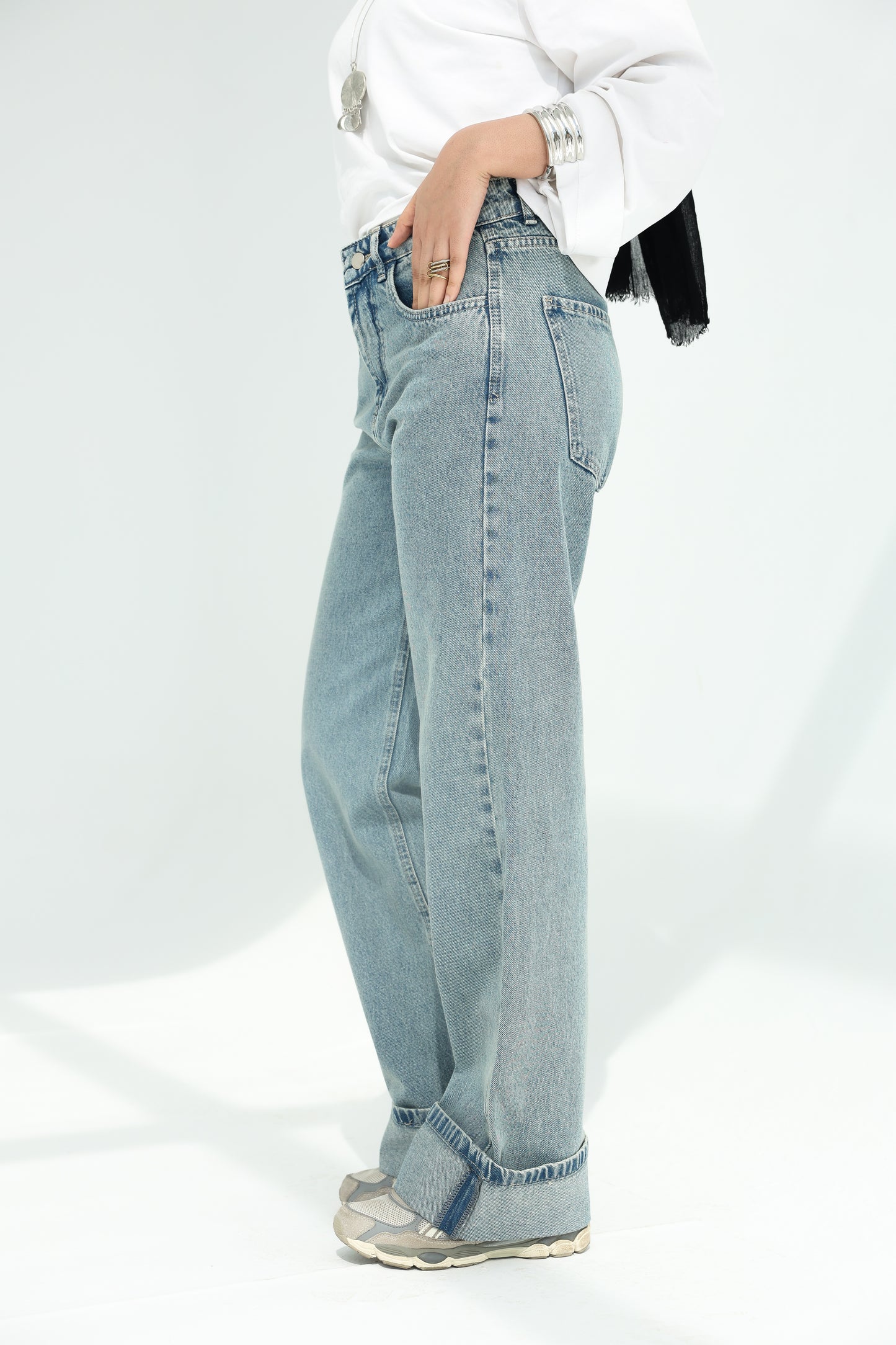 Skyline denim pants
