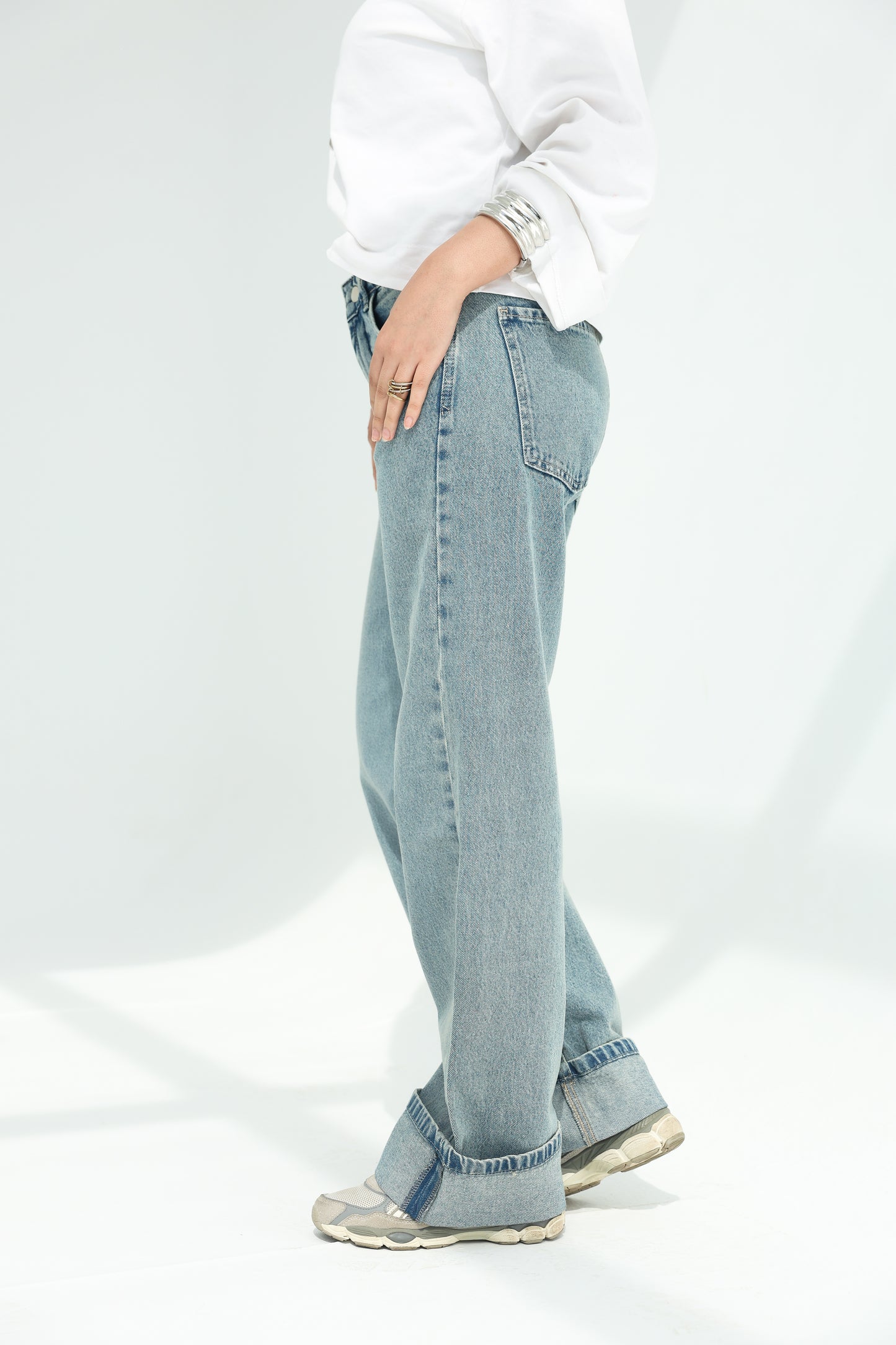 Skyline denim pants