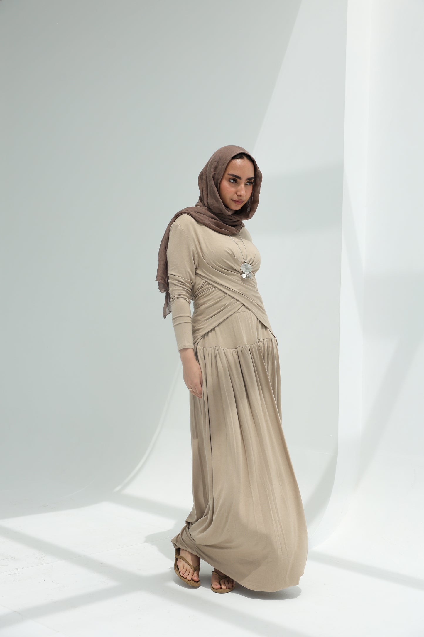 Sula set in beige