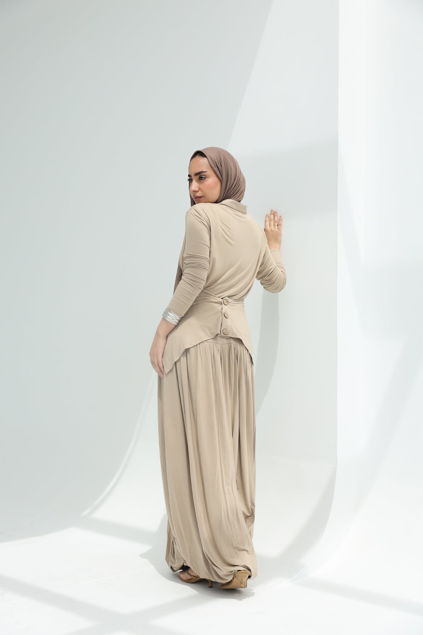 Sula set in beige