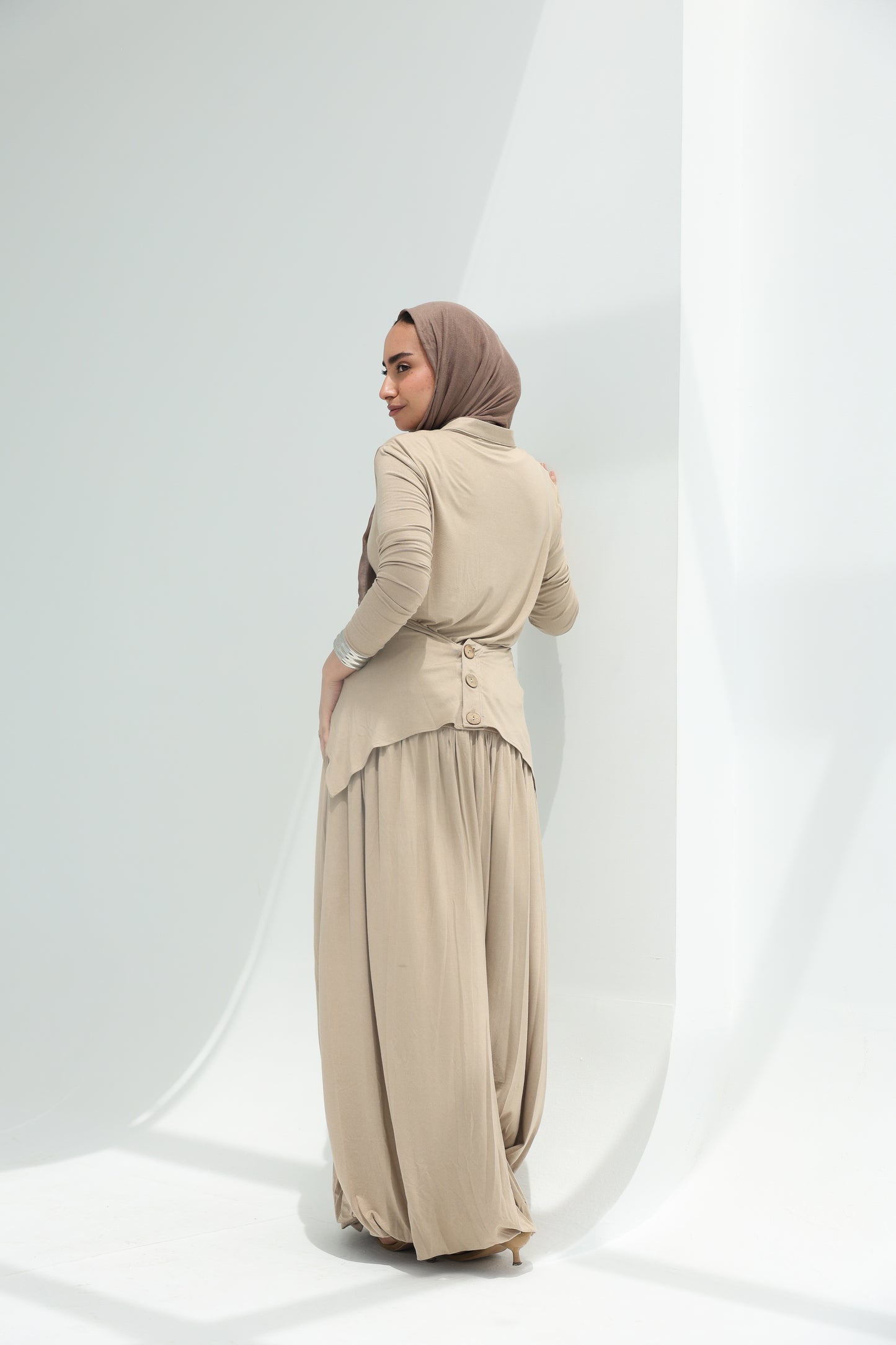 Sula set in beige