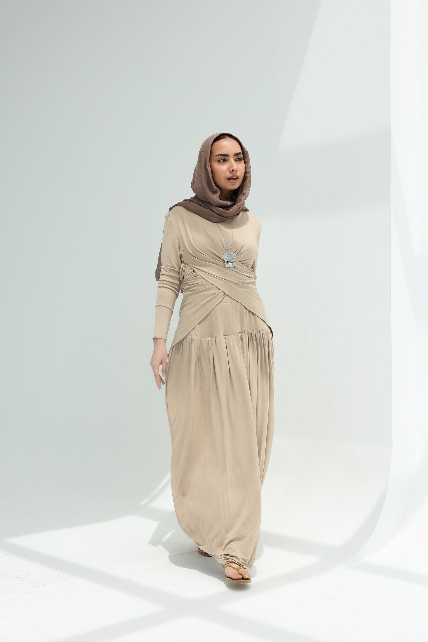 Sula set in beige
