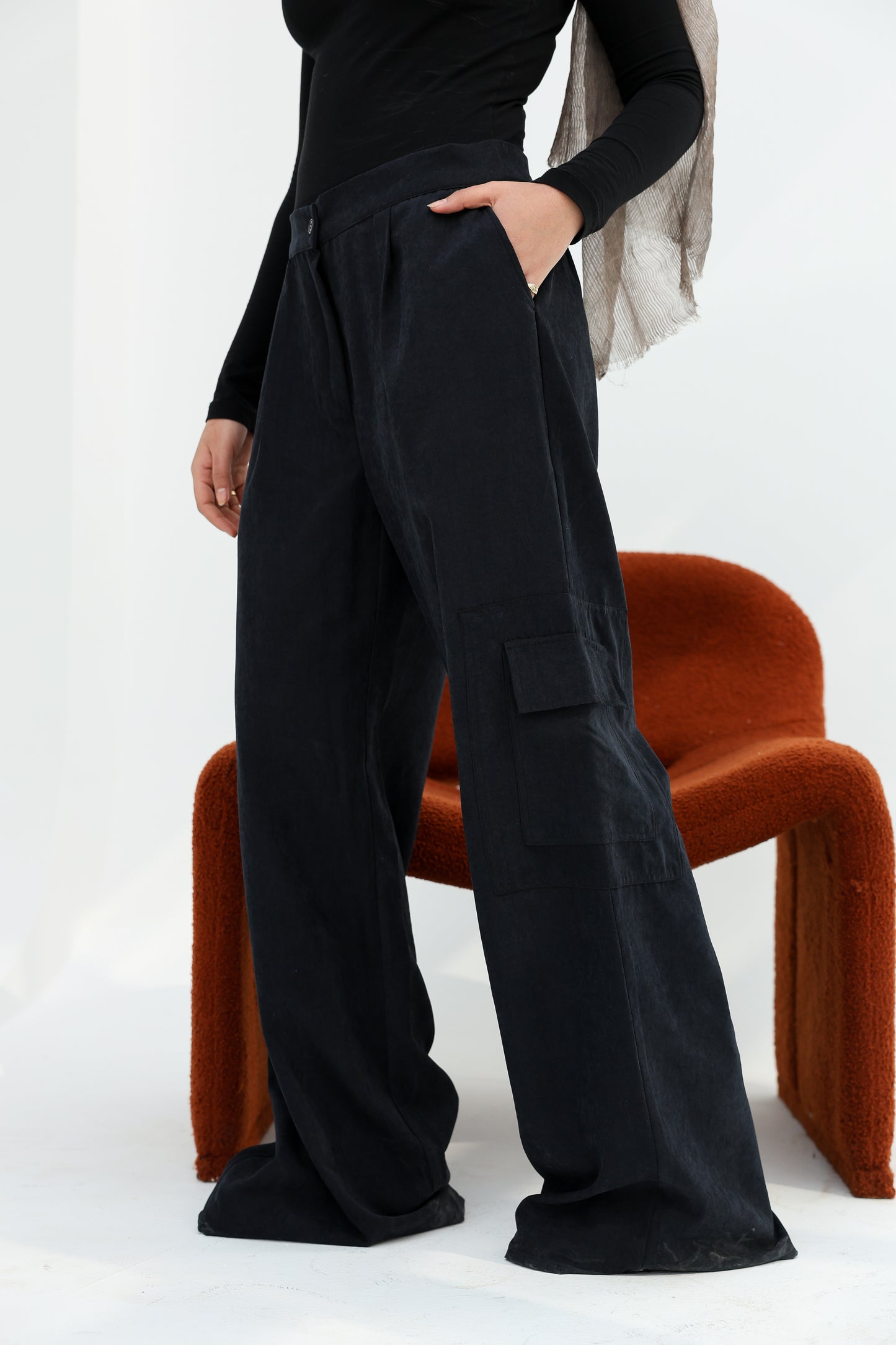Versatile Cobra-fabric pants in Old navy