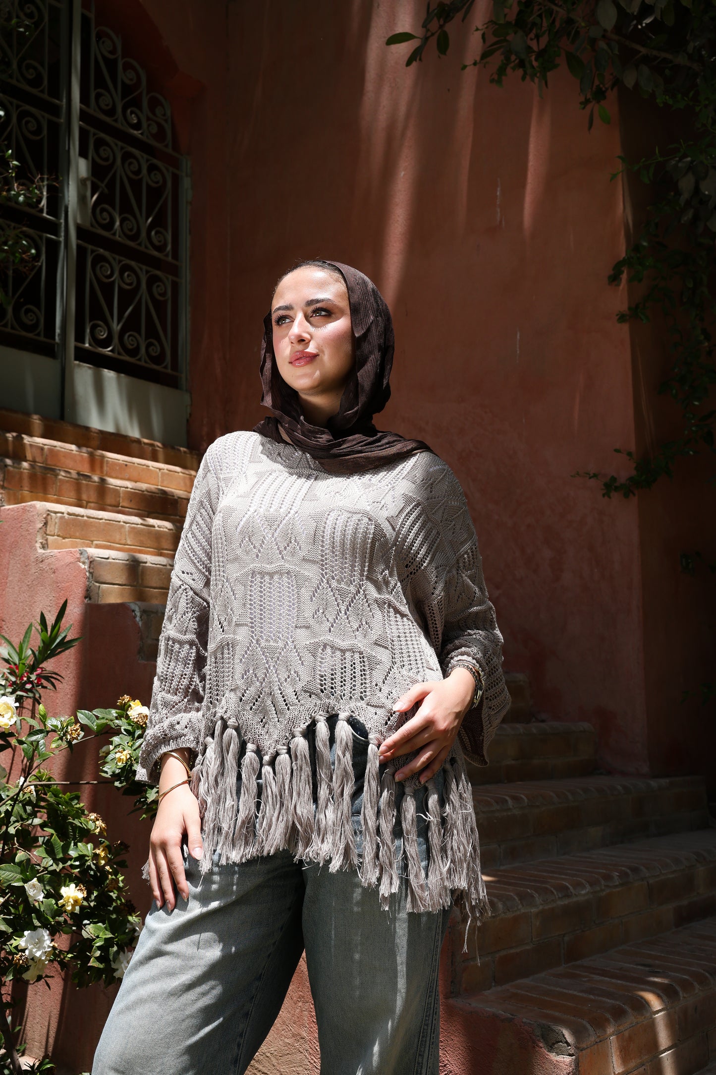Sway knitted top in caffee