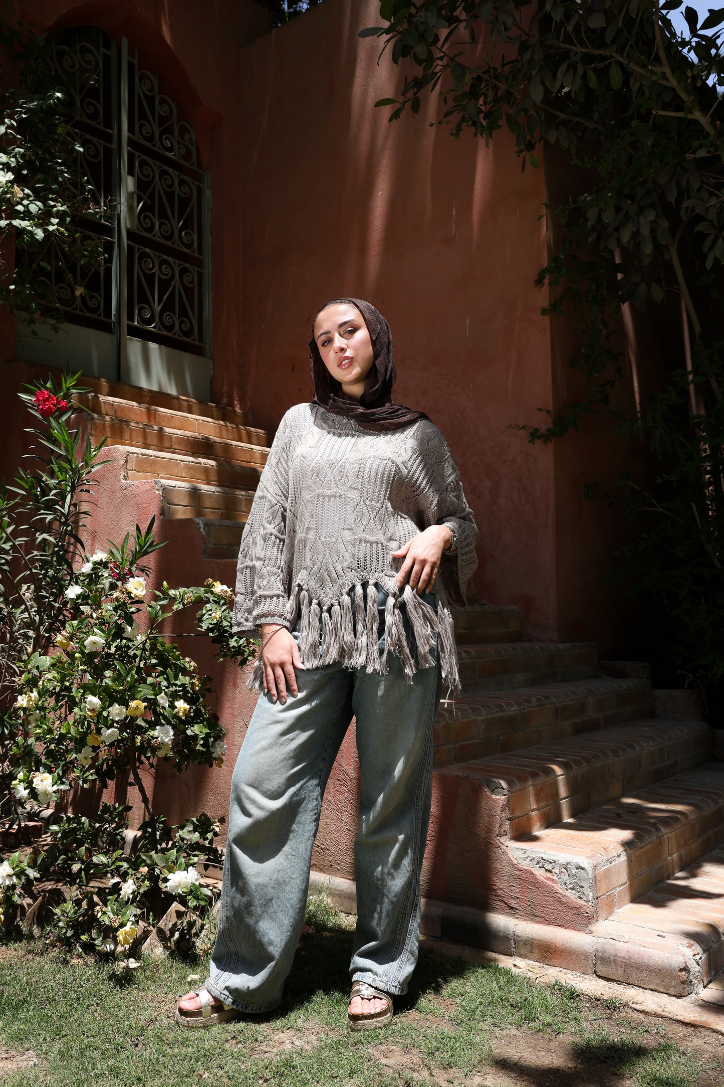 Sway knitted top in caffee