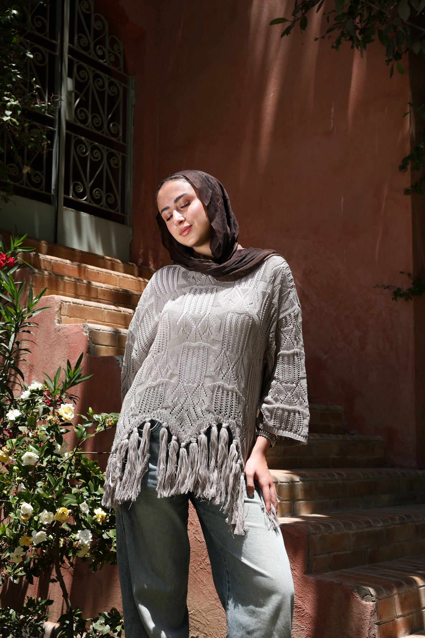 Sway knitted top in caffee