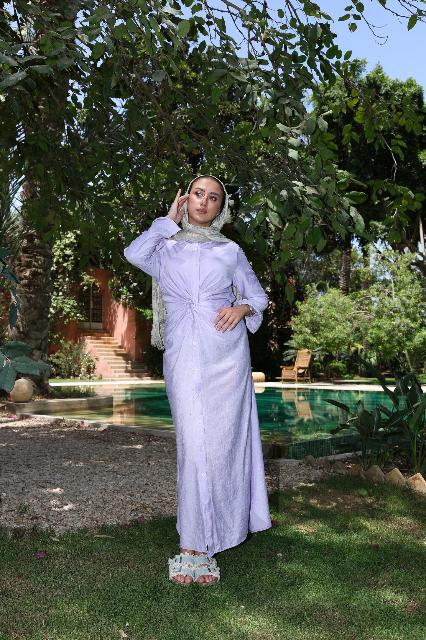 Soli dress in lilac