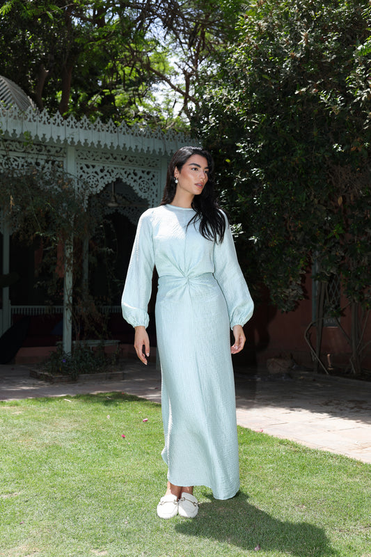 Sofia star dress in cool mint **