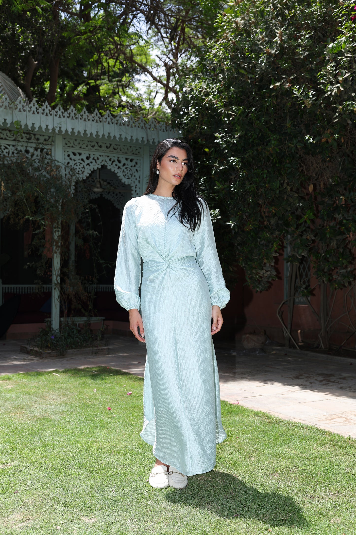 Sofia star dress in cool mint **