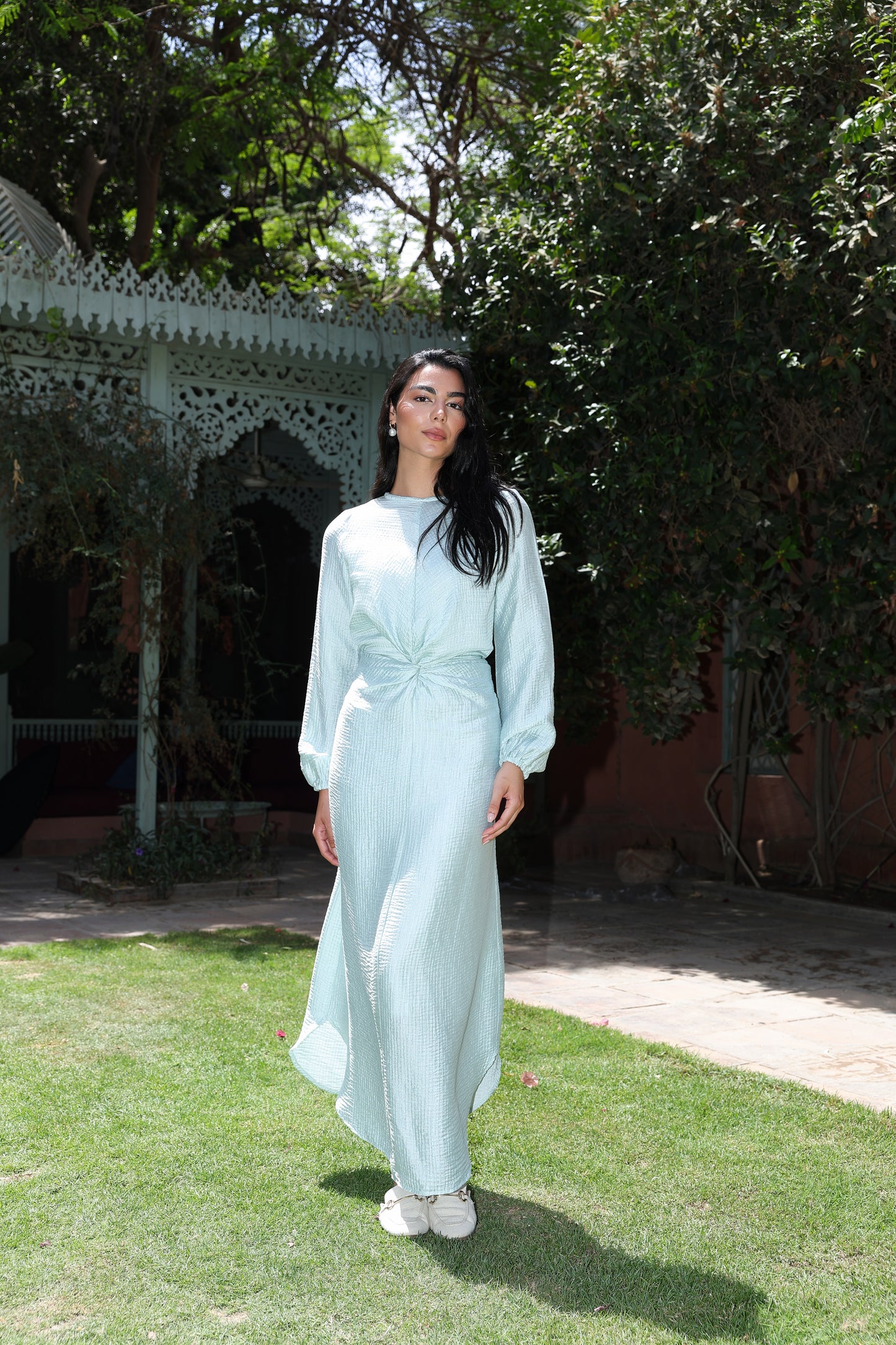 Sofia star dress in cool mint **
