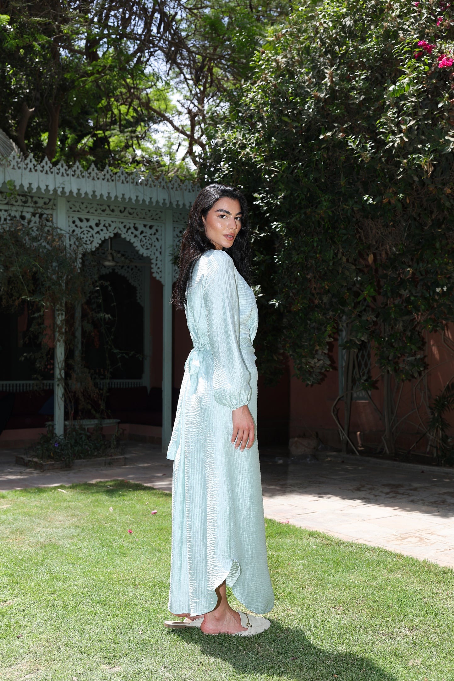 Sofia star dress in cool mint **