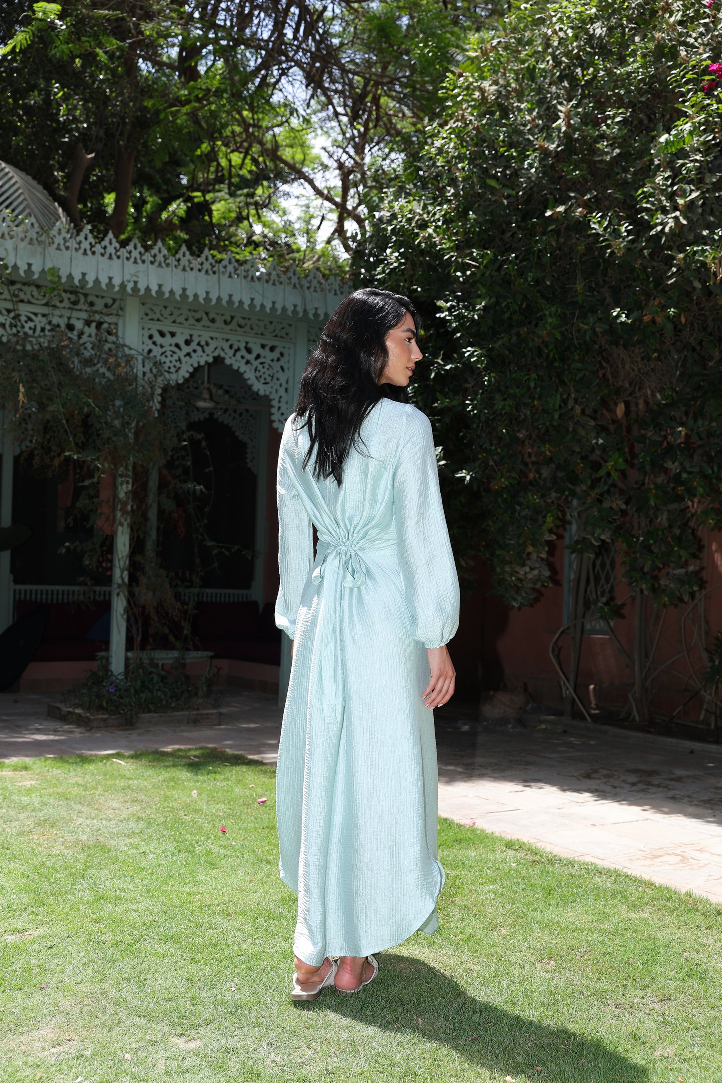 Sofia star dress in cool mint **