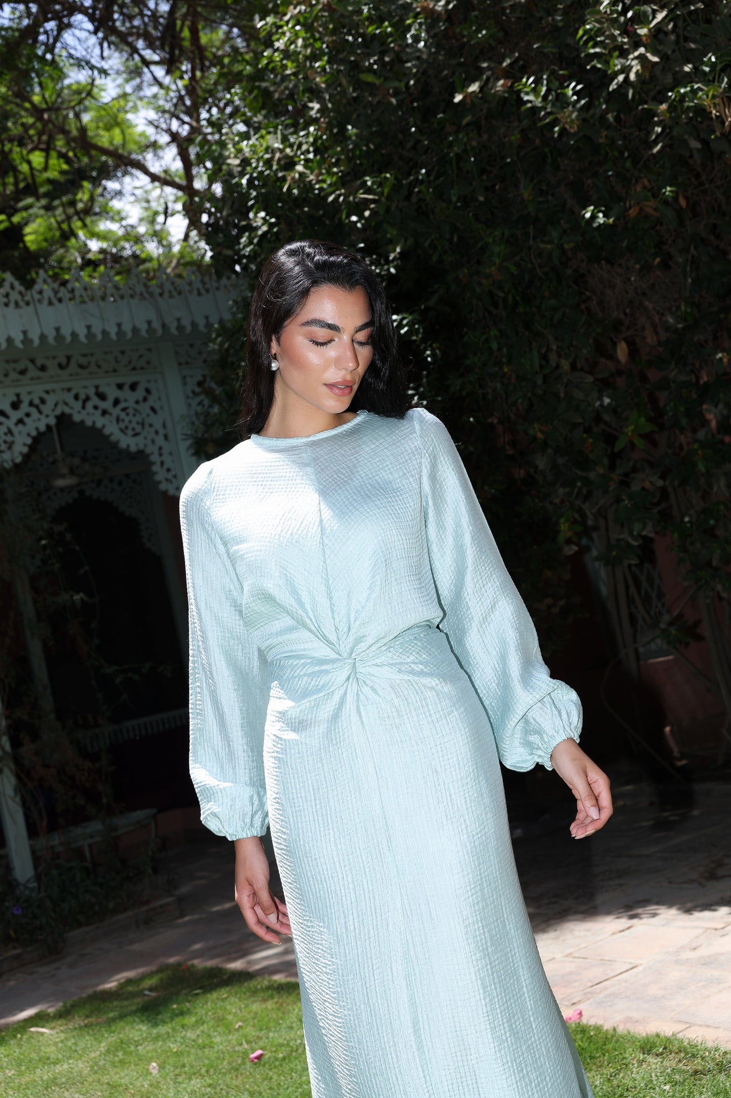 Sofia star dress in cool mint **