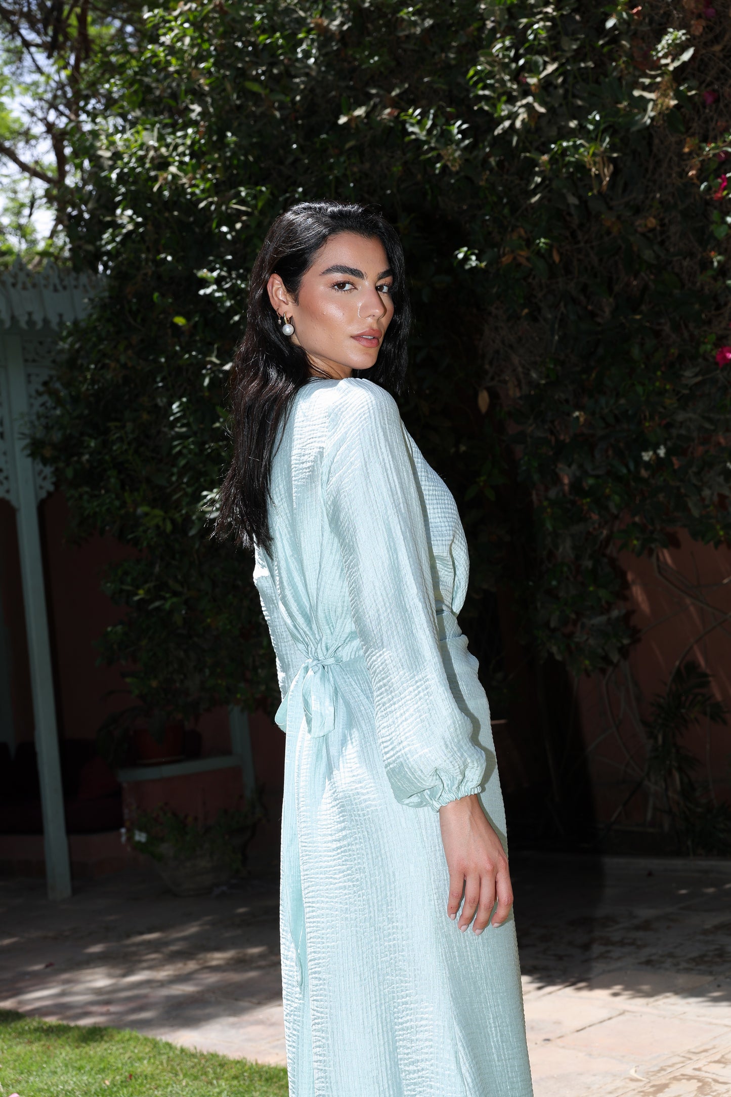 Sofia star dress in cool mint **
