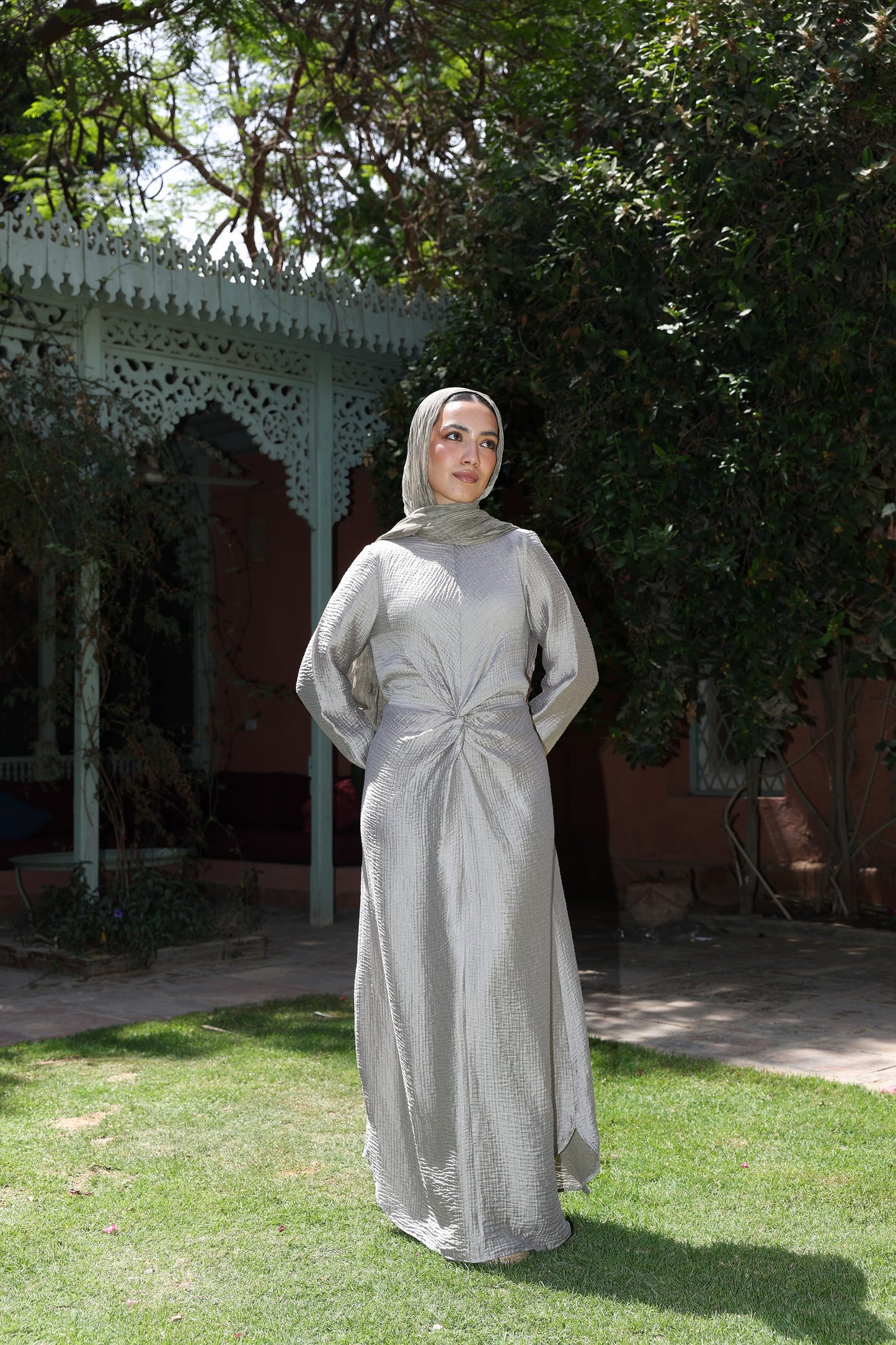 Sofia star dress in Grayish