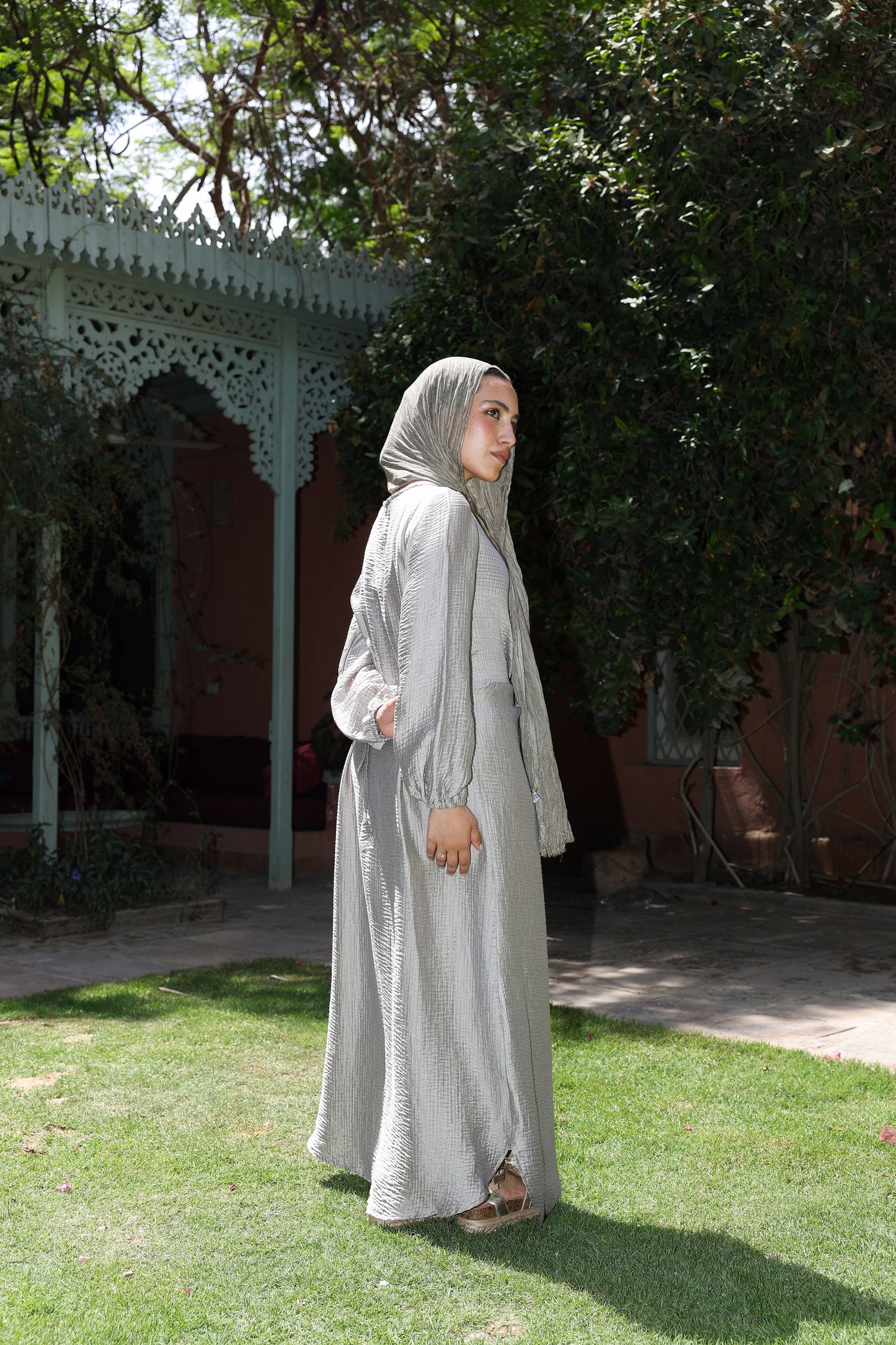 Sofia star dress in Grayish