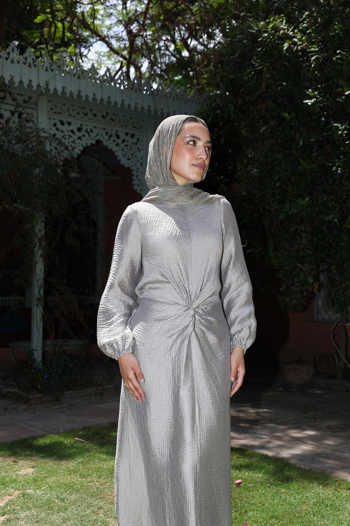 Sofia star dress in Grayish