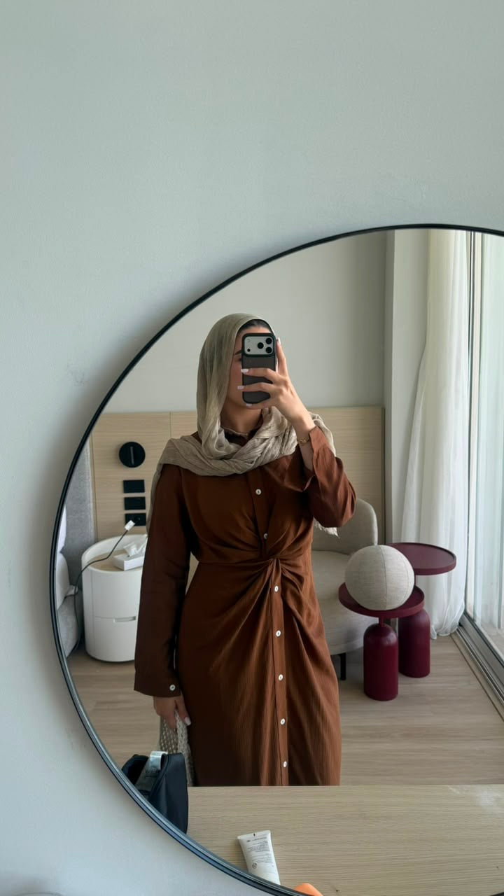 Soli dress in brown