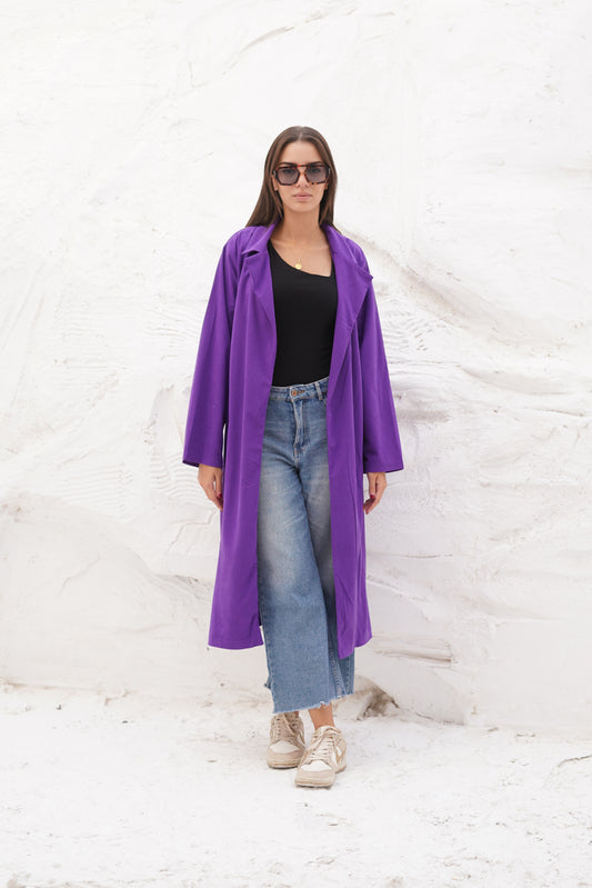 Purple coat