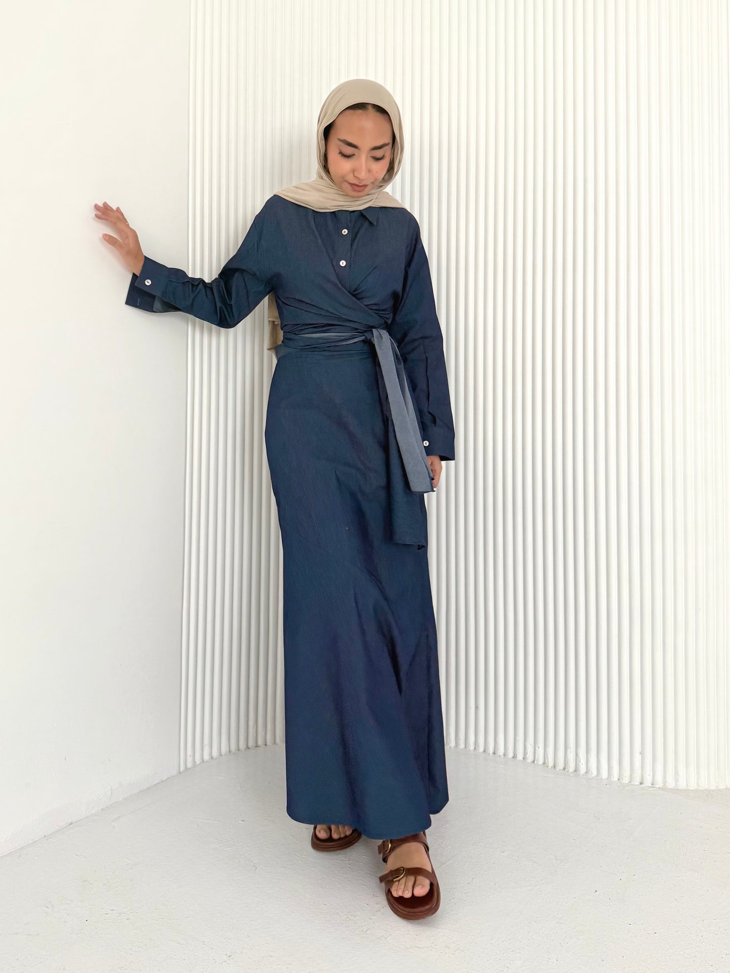 Blue Light denim set