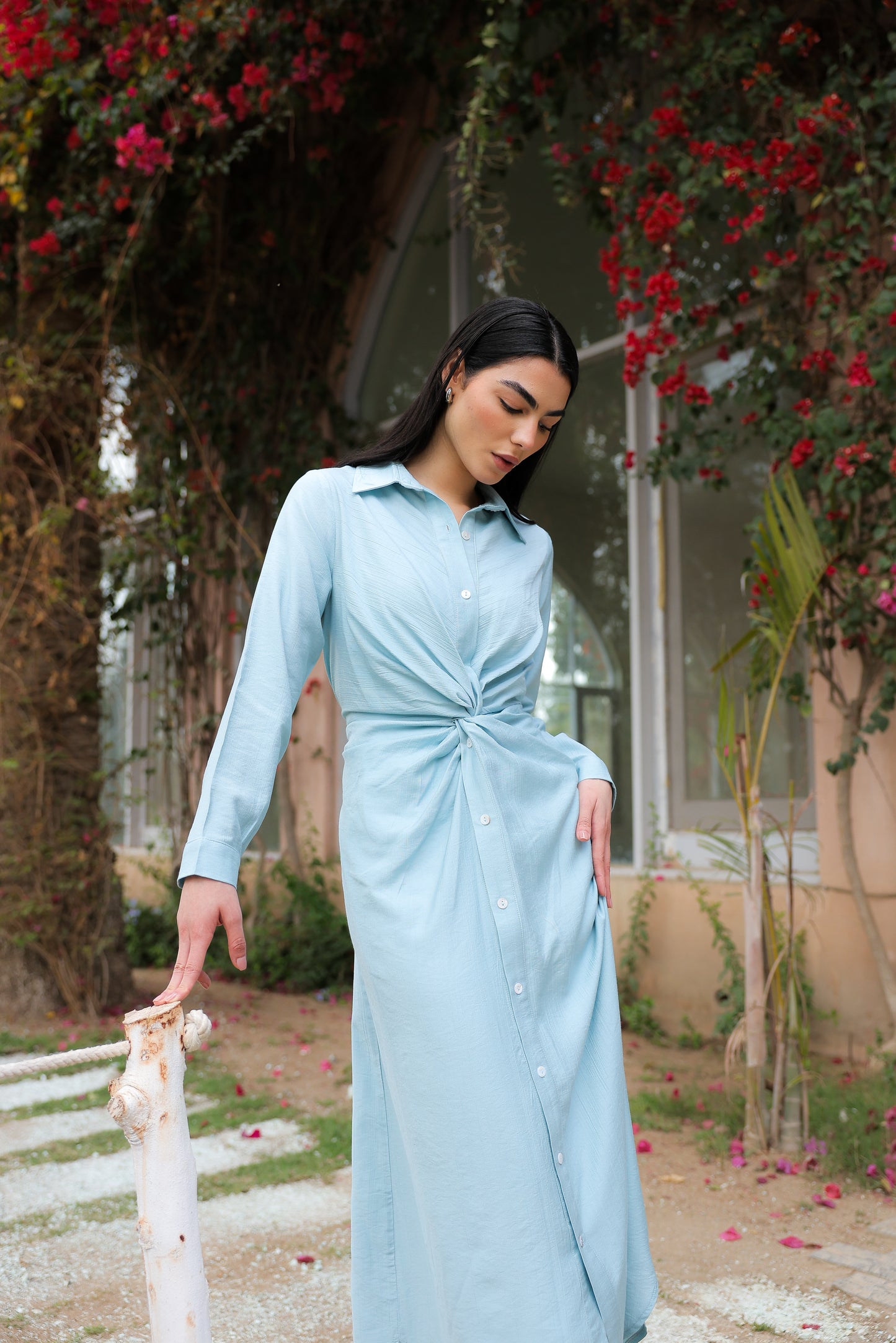Soli (new) dress in baby blue