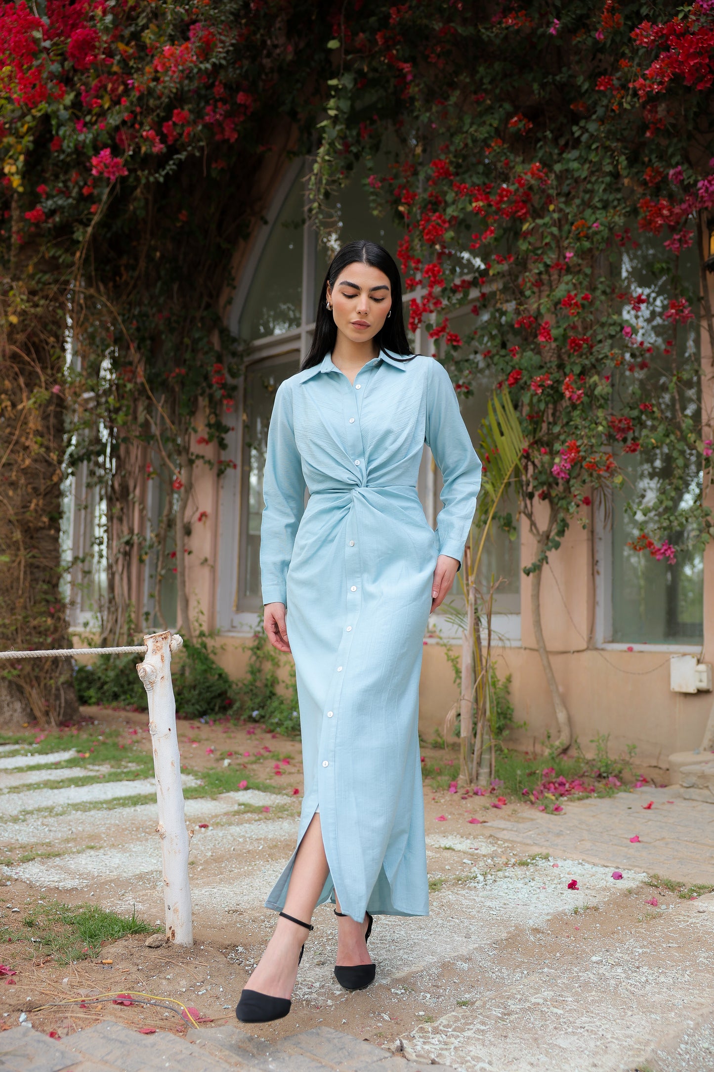 Soli (new) dress in baby blue