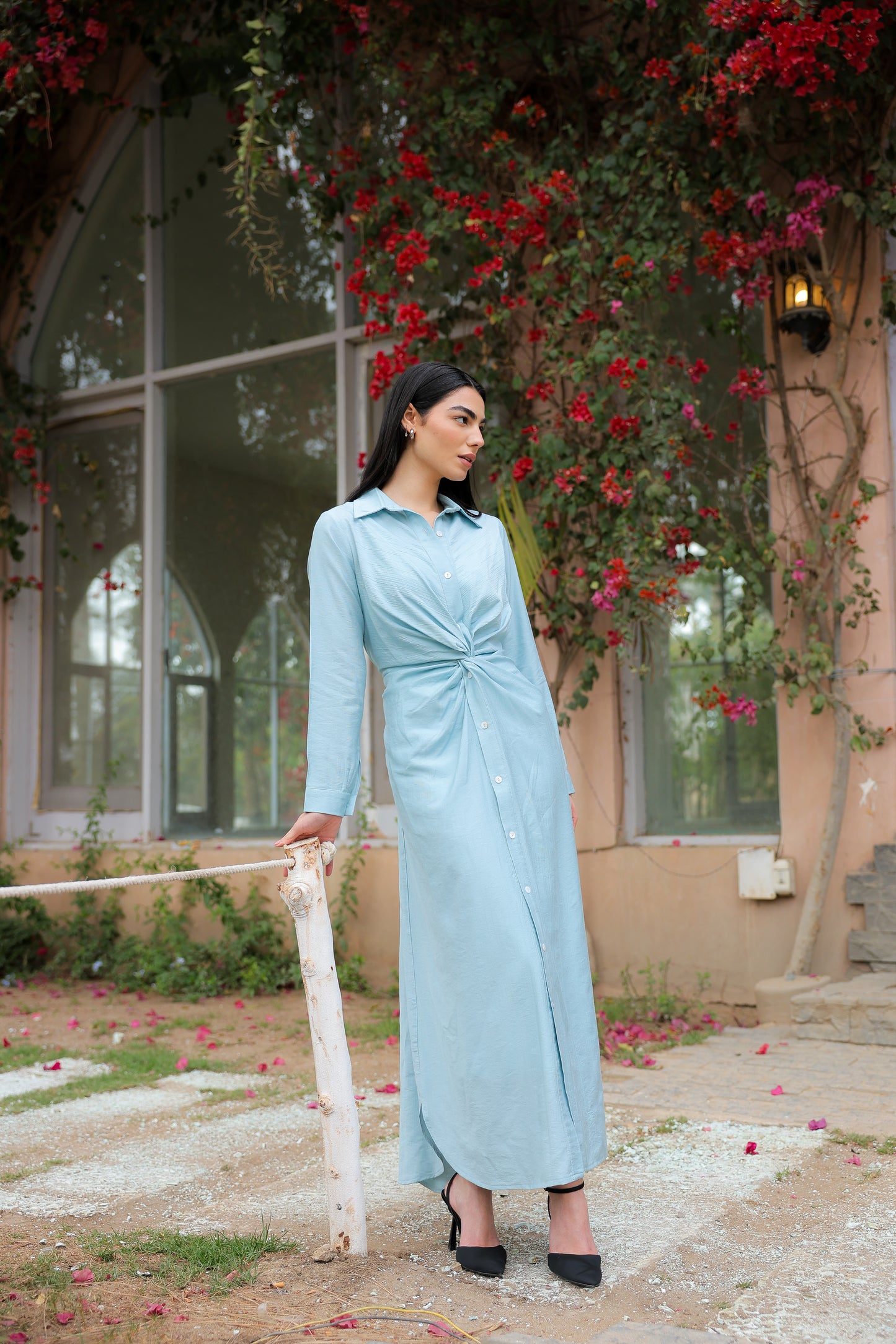 Soli (new) dress in baby blue