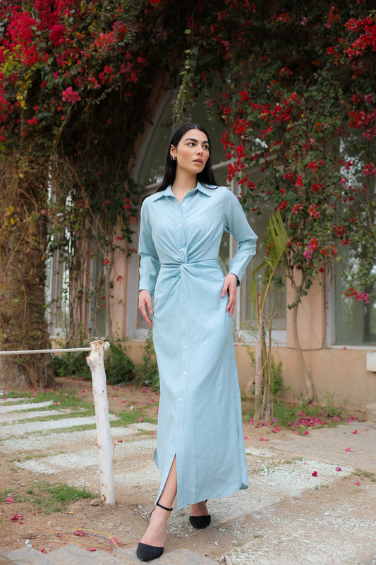 Soli (new) dress in baby blue