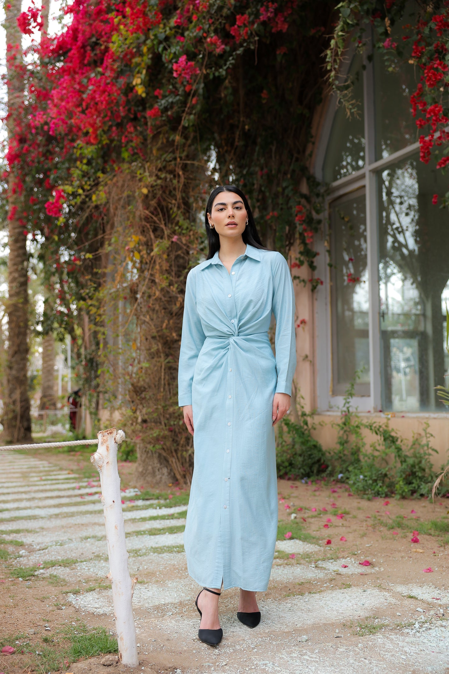 Soli (new) dress in baby blue