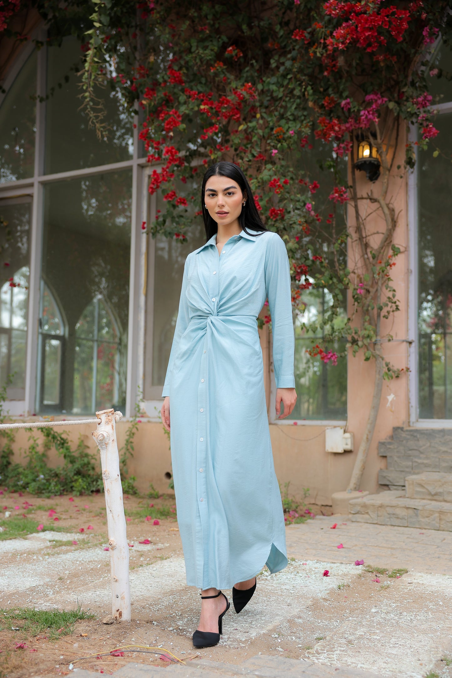 Soli (new) dress in baby blue