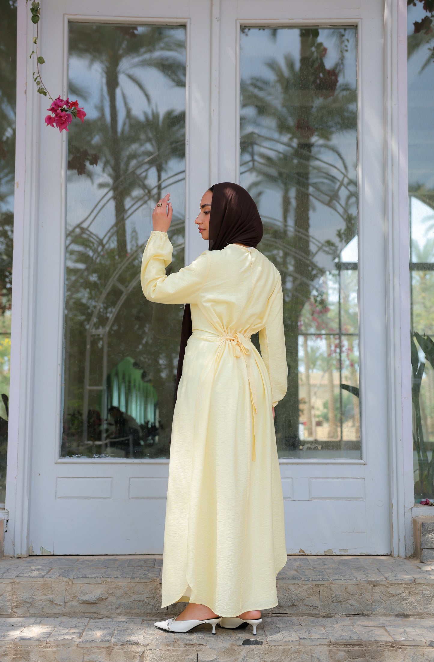 Sofia diamond dress in yellow