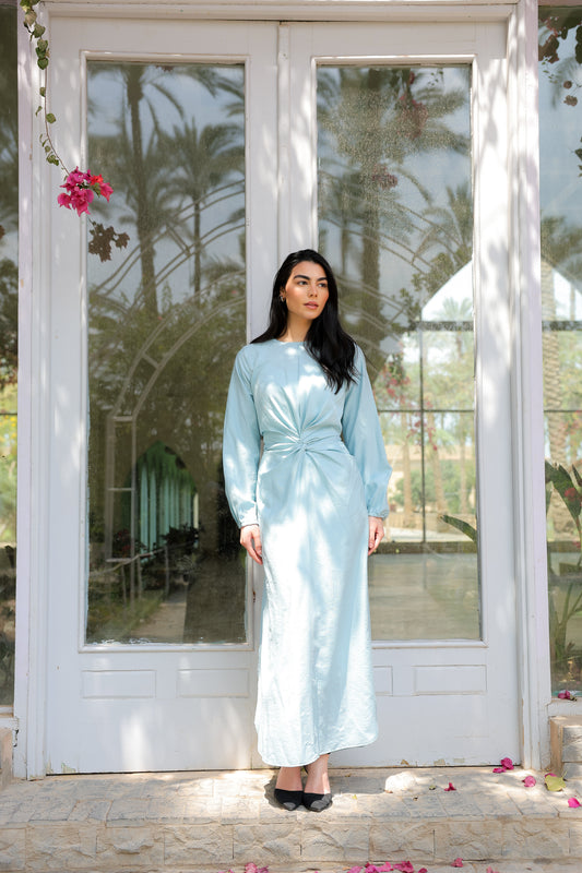 Sofia dress (new ) in baby blue