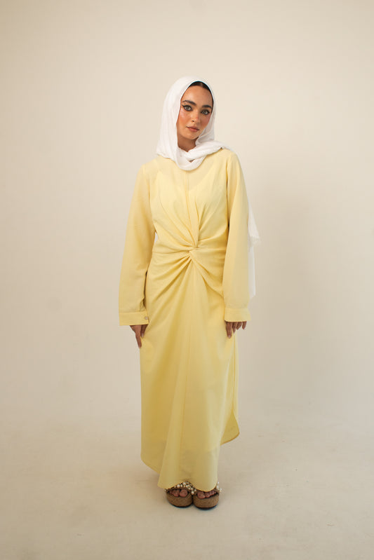 Yellow Qorasha dress