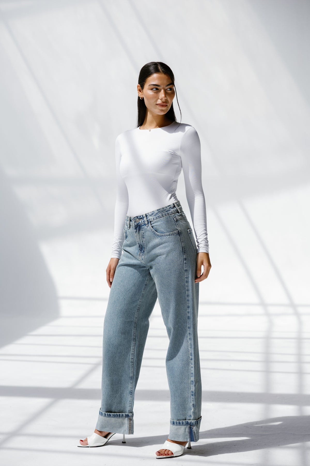 Skyline denim pants *Plain**