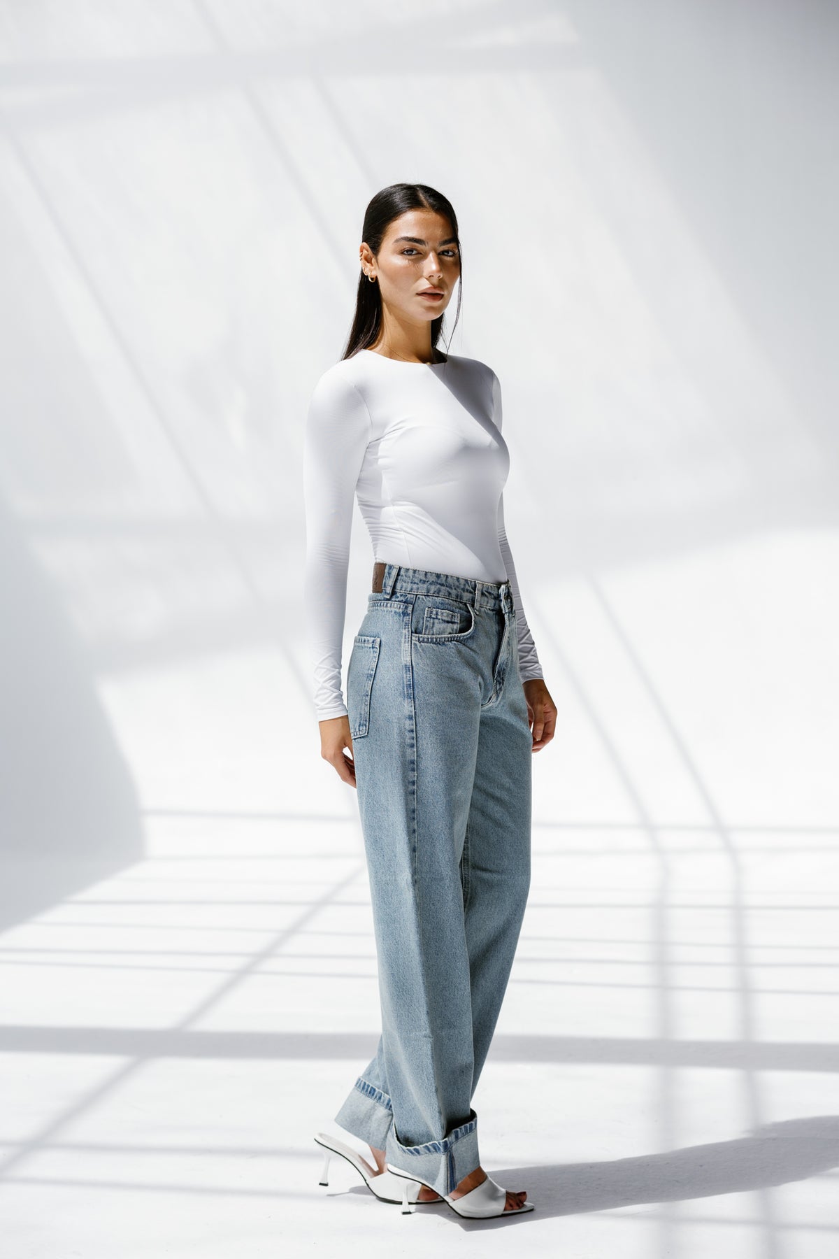 Skyline denim pants *Plain**