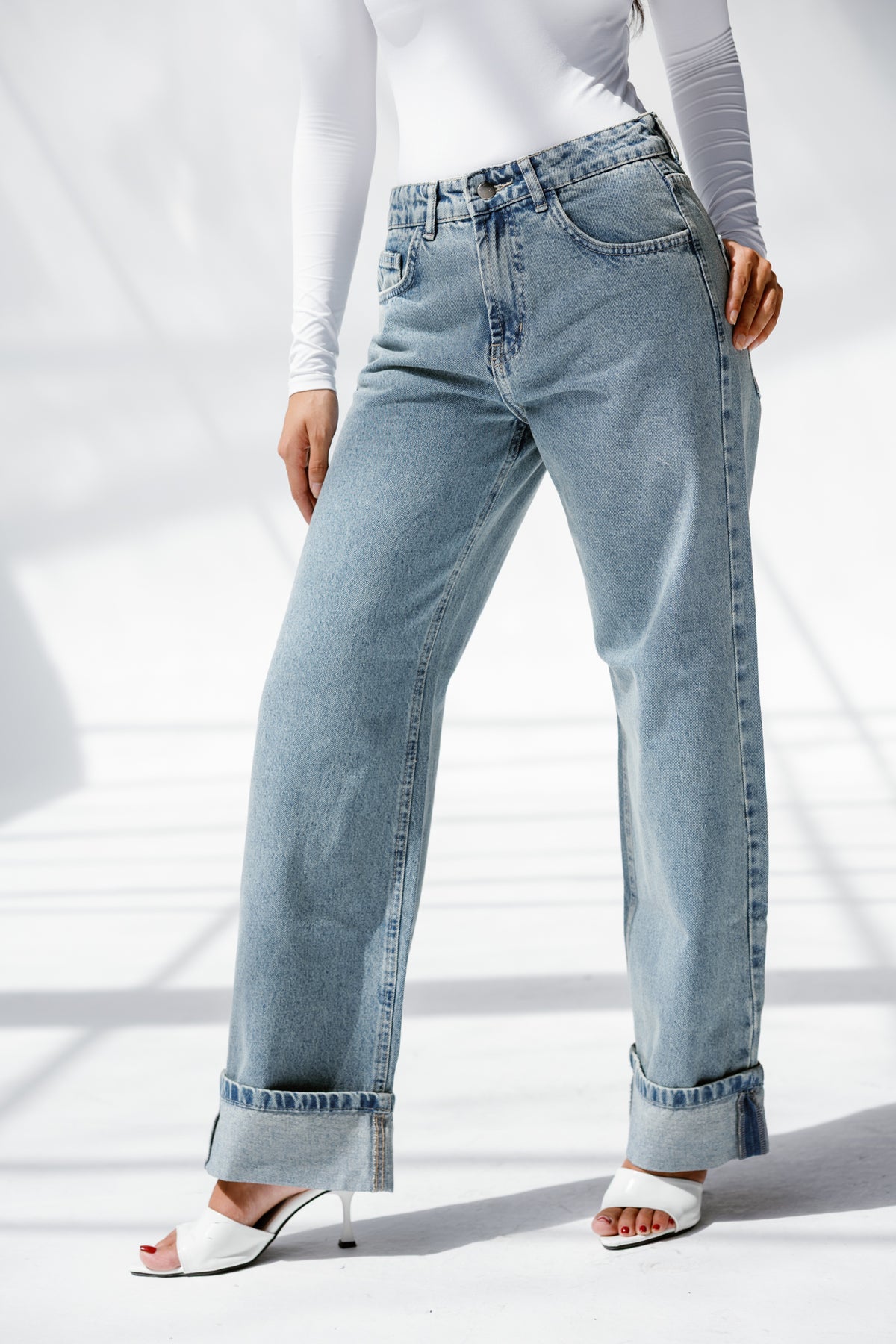 Skyline denim pants *Plain**