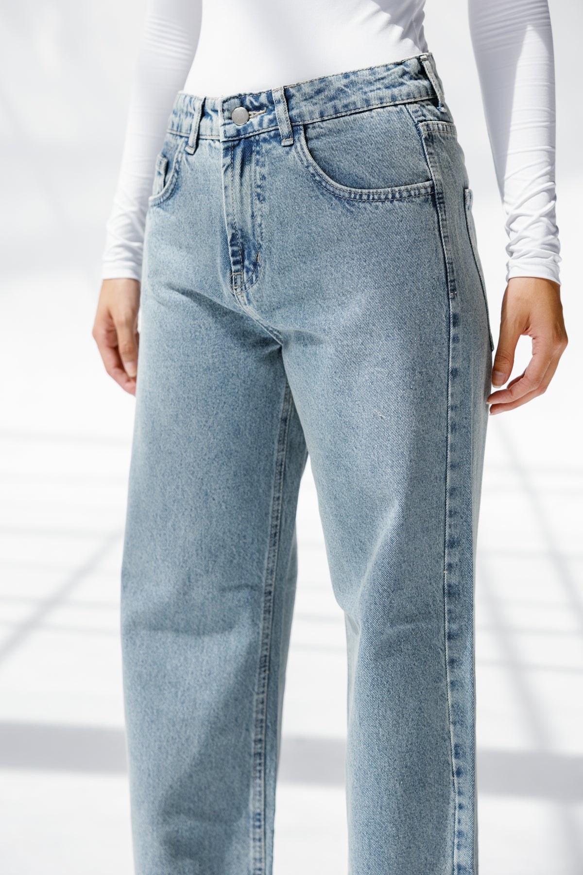 Skyline denim pants *Plain**