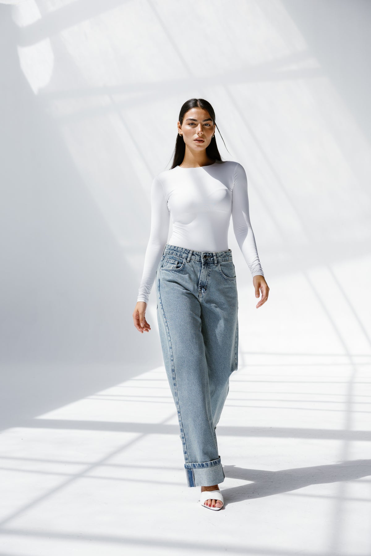 Skyline denim pants *Plain**
