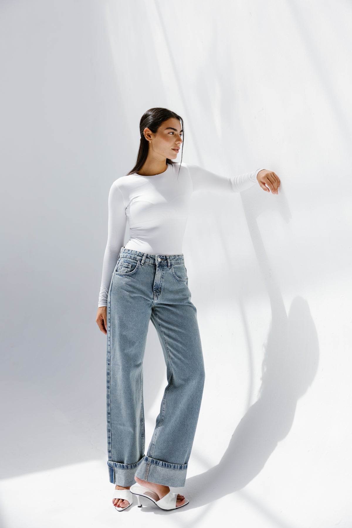 Skyline denim pants *Plain**